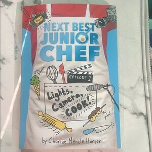 Next Best Junior Chef Book - Vibrant Red and Blue